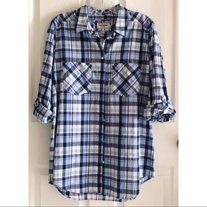 NWOT Express Boyfriend Flannel